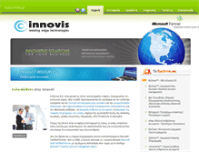 Tablet Screenshot of innovis.gr